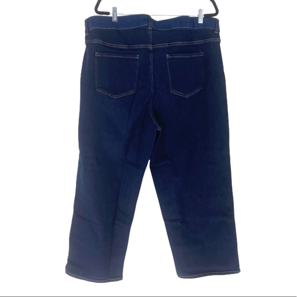 Universal Standard x Erdem Women's Plus Size Hana Patchwork Jeans - 20 - Picture 6 of 7